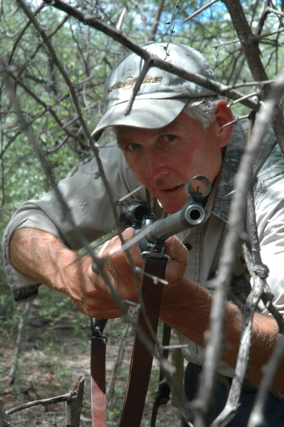 thickets limiting foot placement while hunting