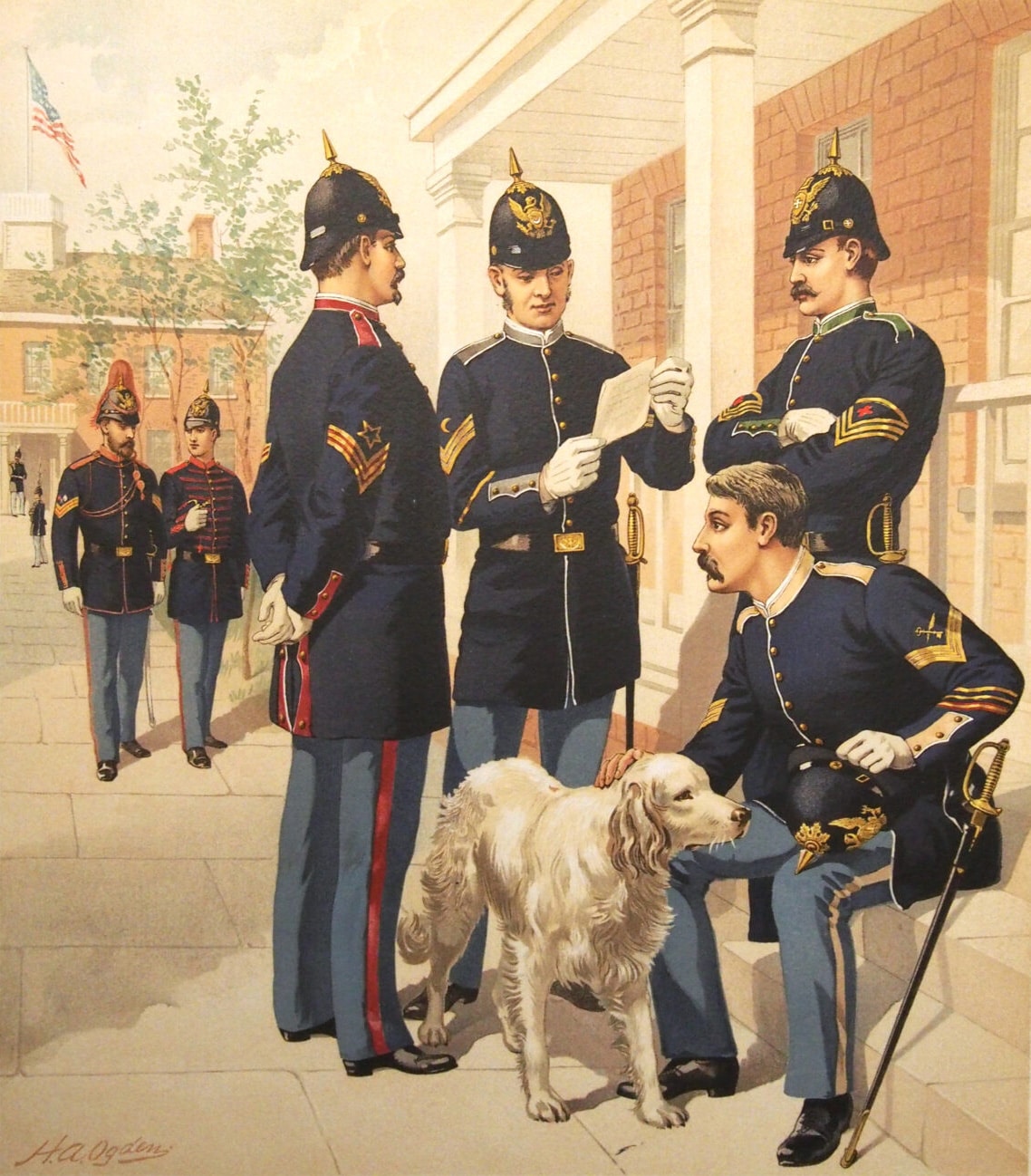 us army helmets in 1888