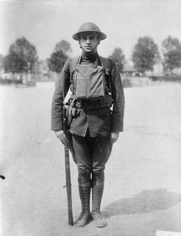 us army uniform in world war i