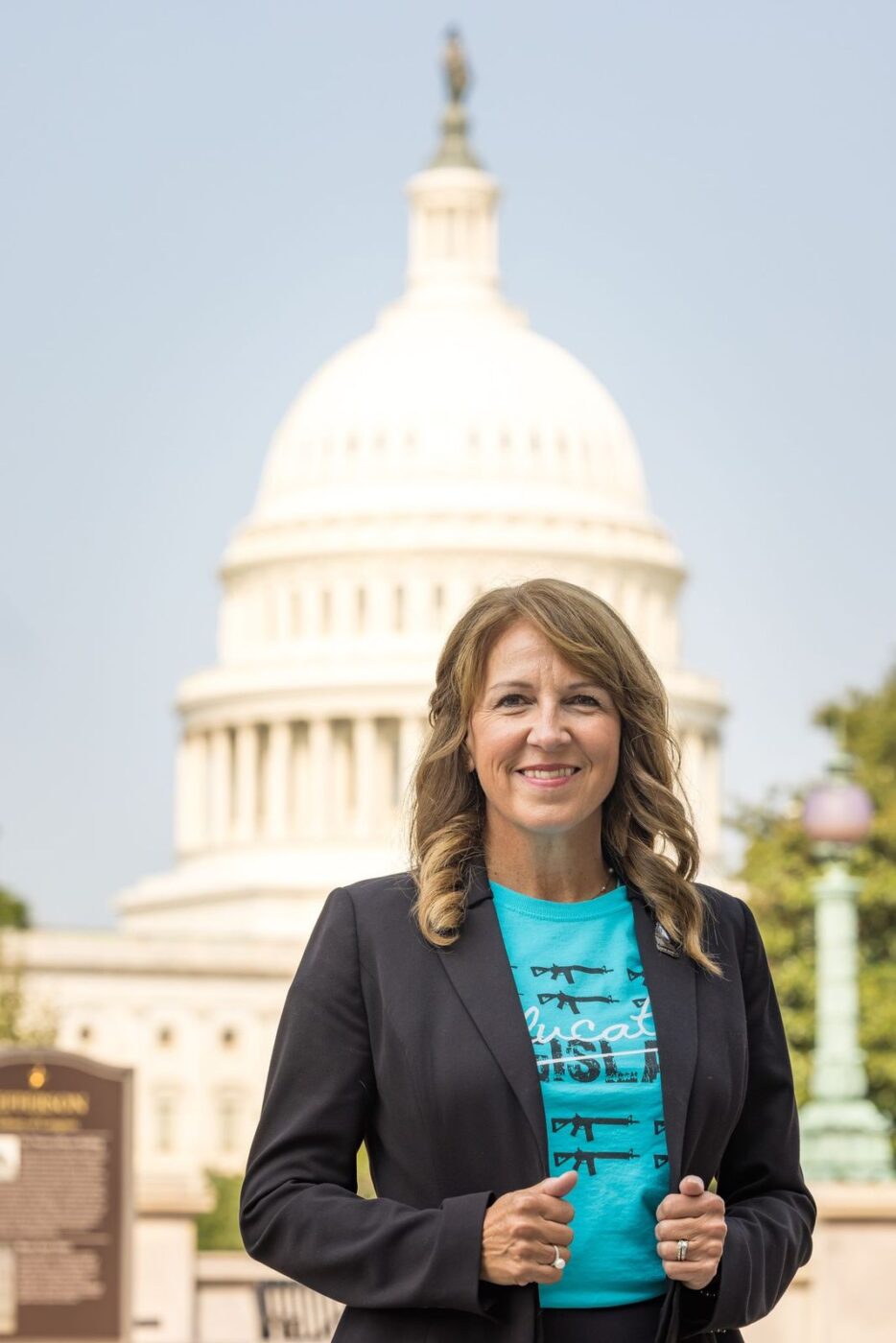 dianna muller in front of capital