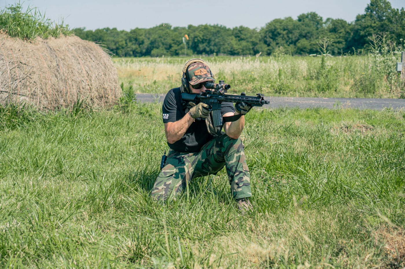 kneeling position in time 4 drill