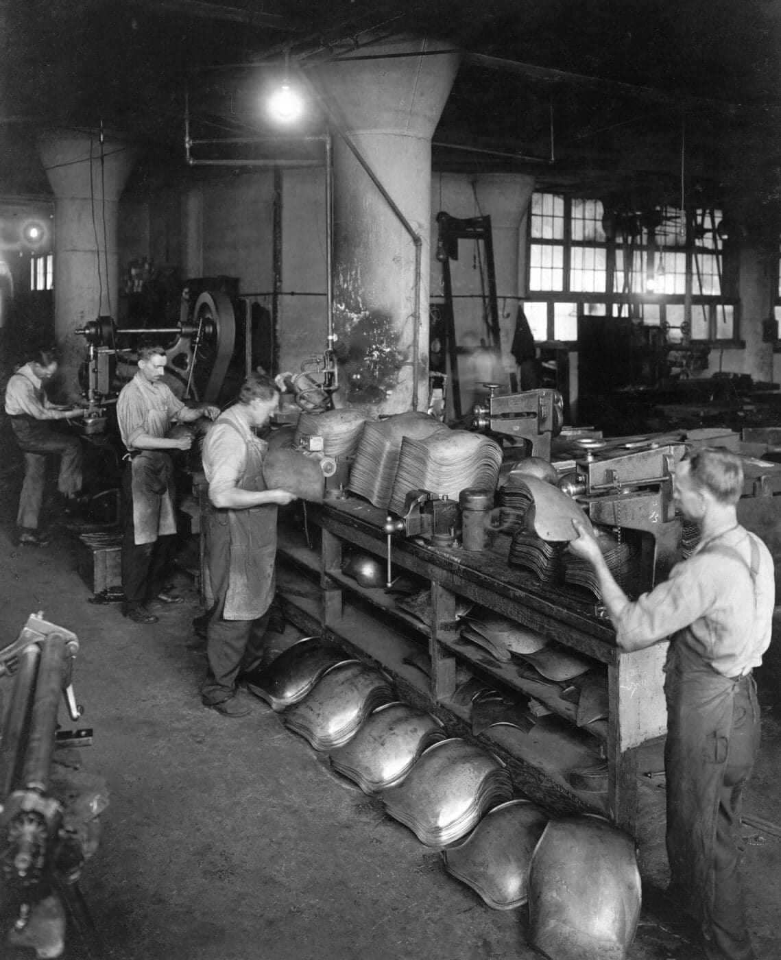 making body armor at hale and kilbourne in 1918