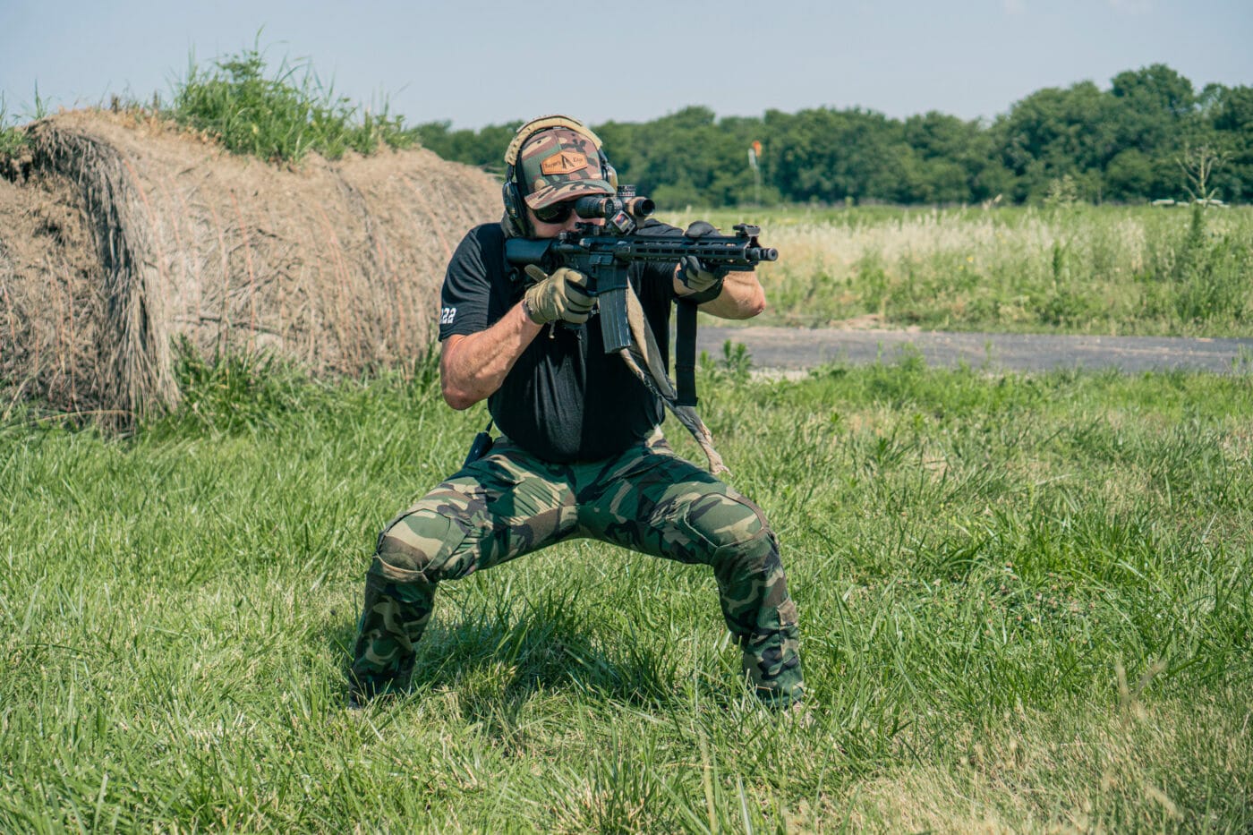 squatting position in time 4 drill