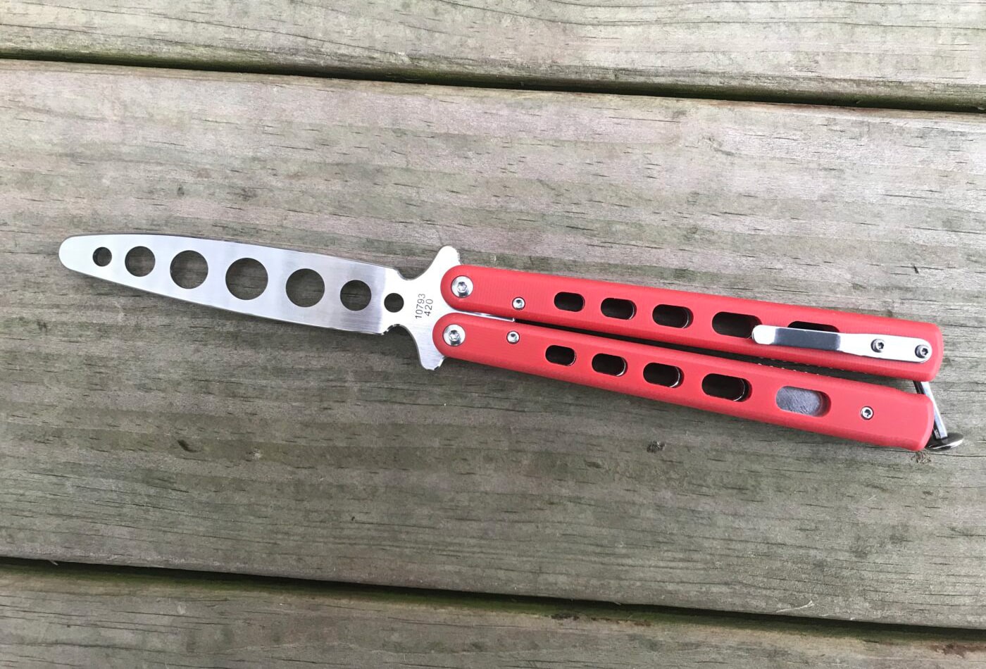 training balisong knife