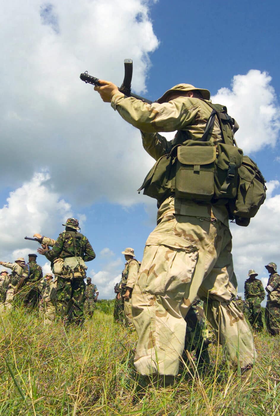 us marine shooting sterling smg