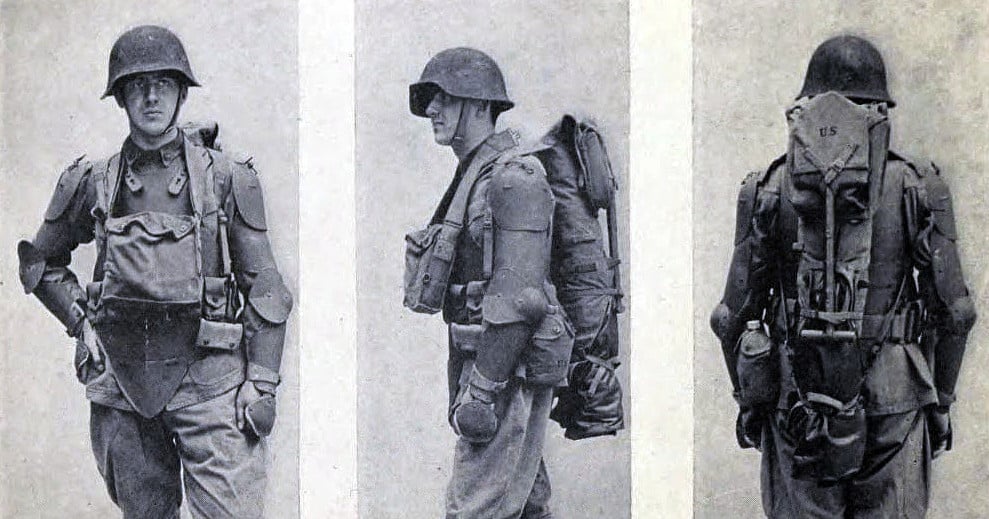 us trench armor in world war i