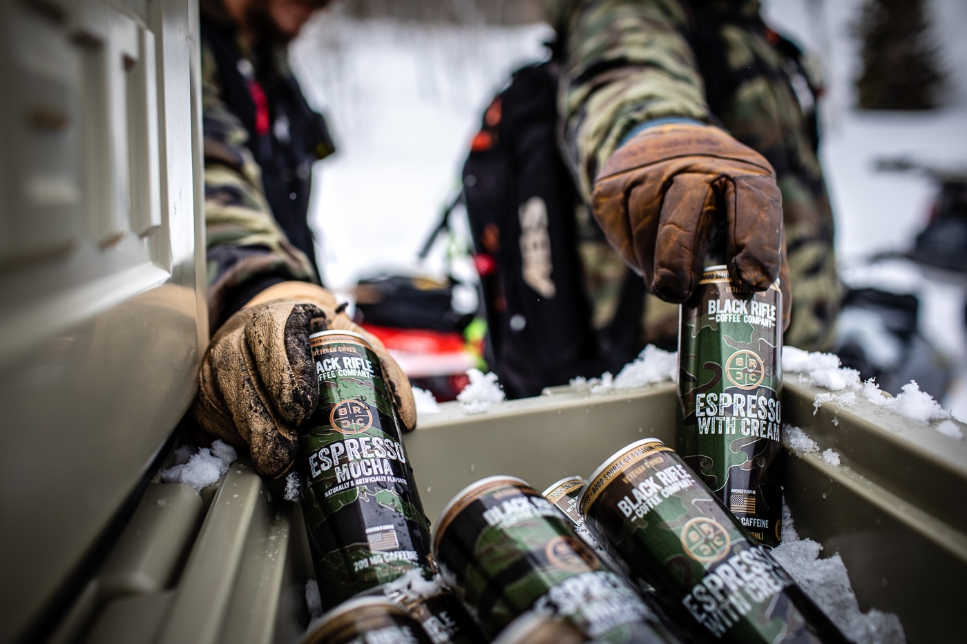 black rifle coffee company in cooler