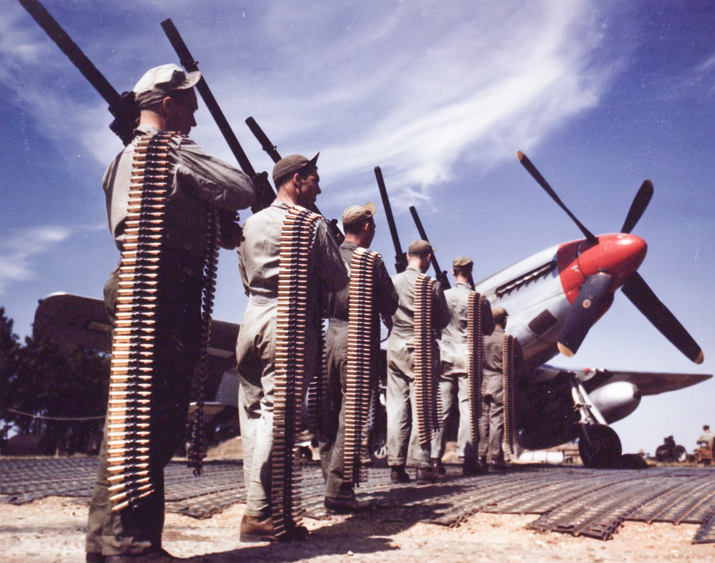 guns and ammo in p-51 mustang