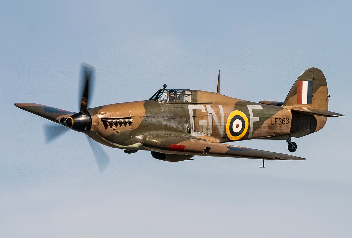 hawker hurricane at battle of britain