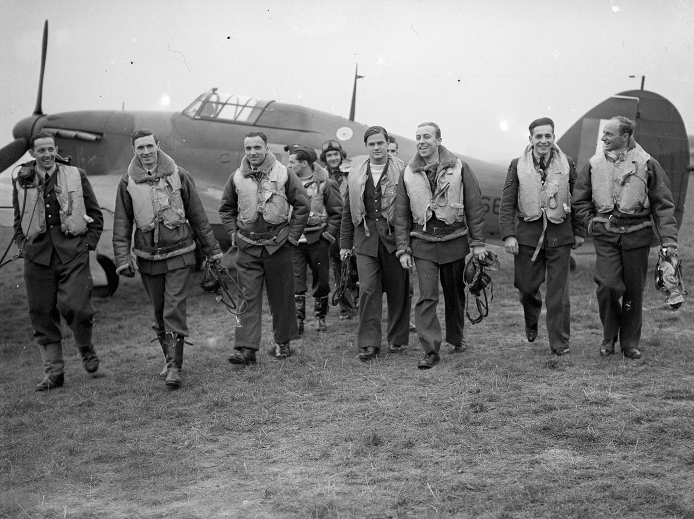 hawker hurricane pilots