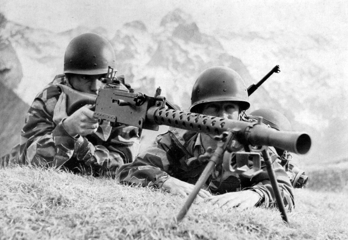 m1919a6 west german troops