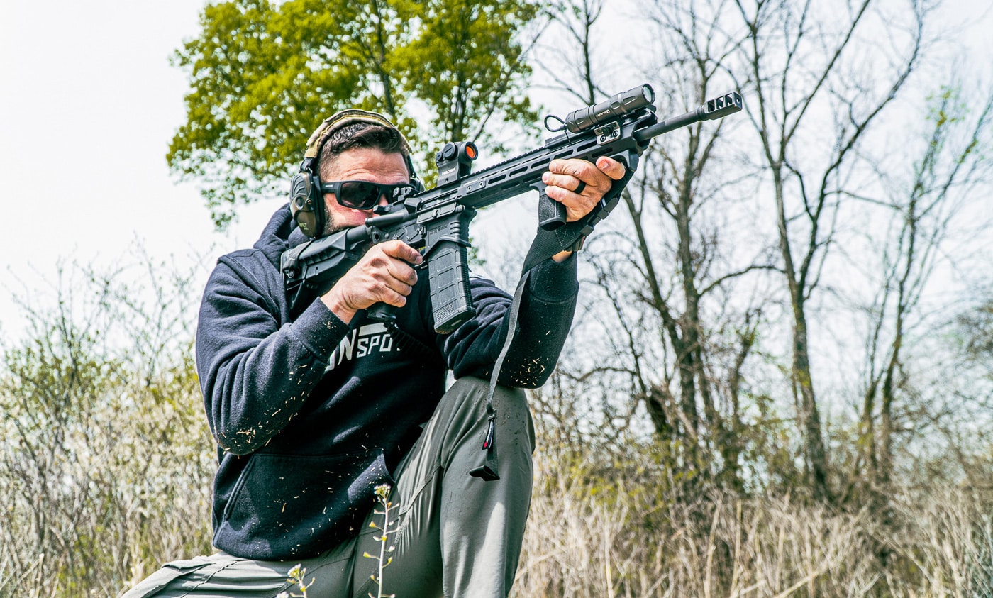 on the range testing the hs503g acss red dot sight testing