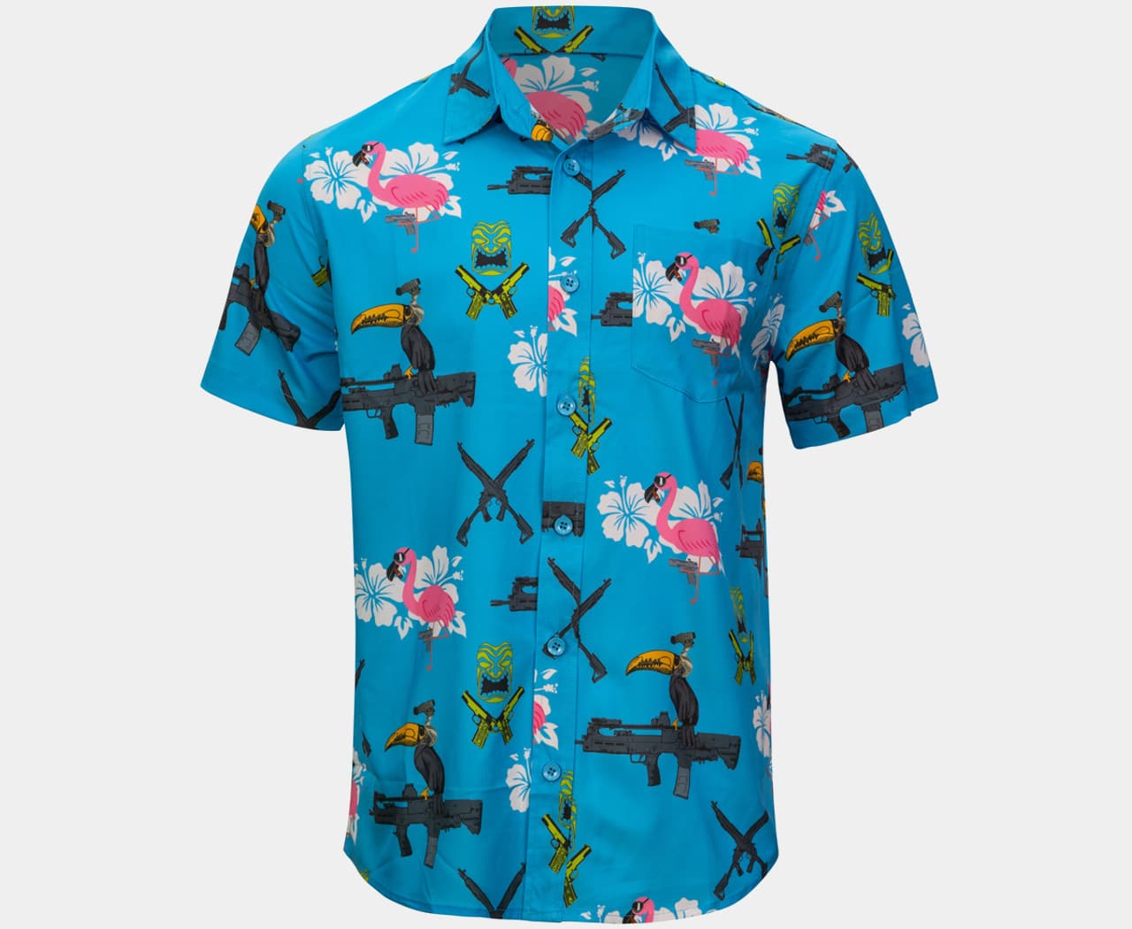 Springfield Armory Men's 2022 Hawaiian Gun Shirt