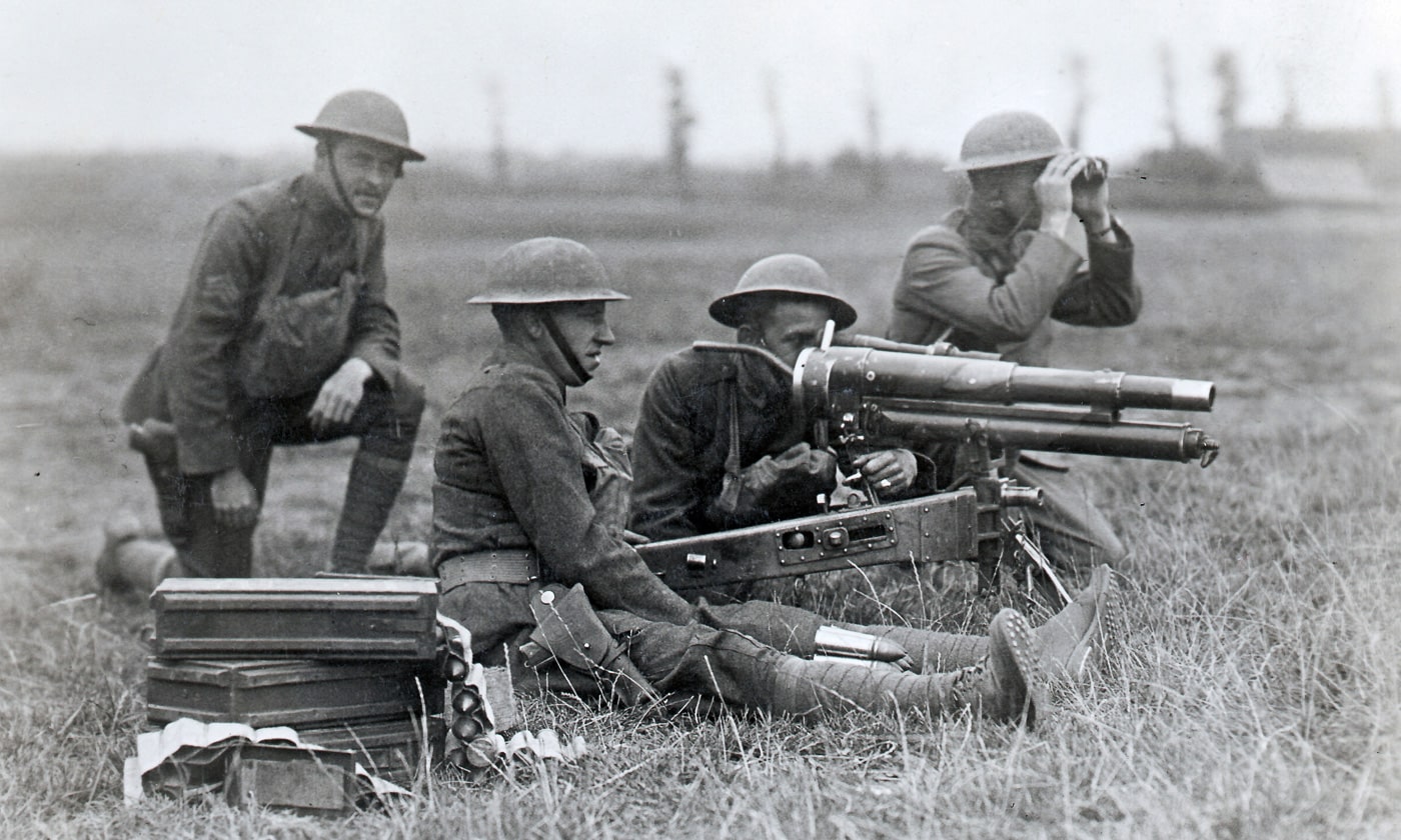 37mm gun 108th infantry regiment 1 pound cannon platoon abeele belgium 8-20-18