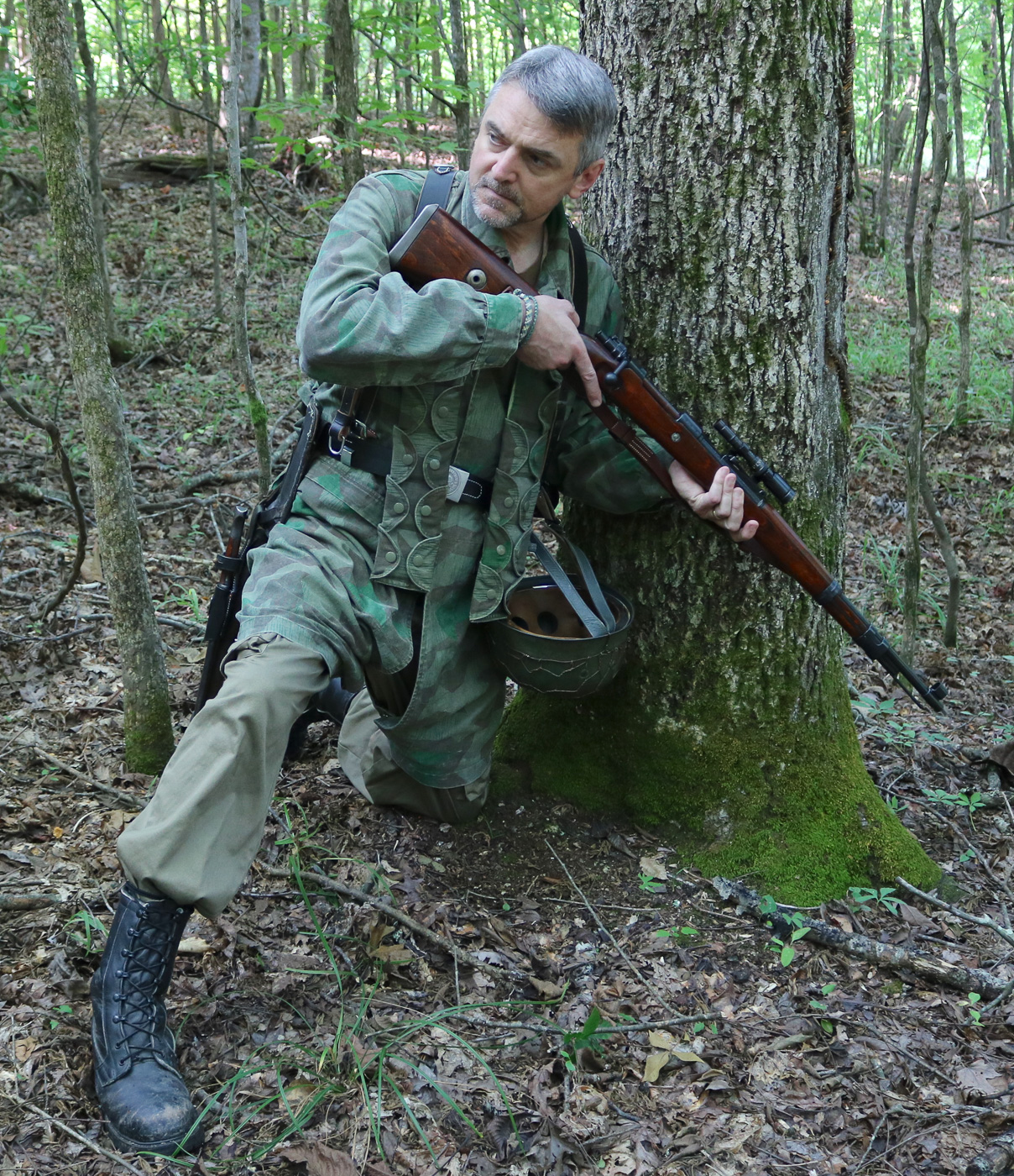 author shooting kar98k with zf-41 scope