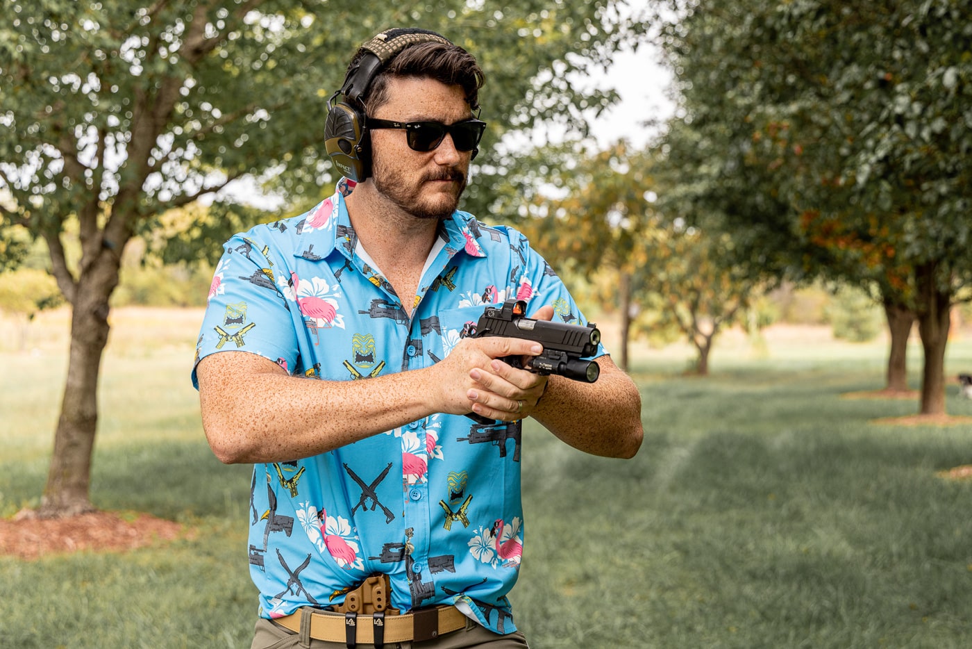 ccw with springfield armory hawaiian shirt