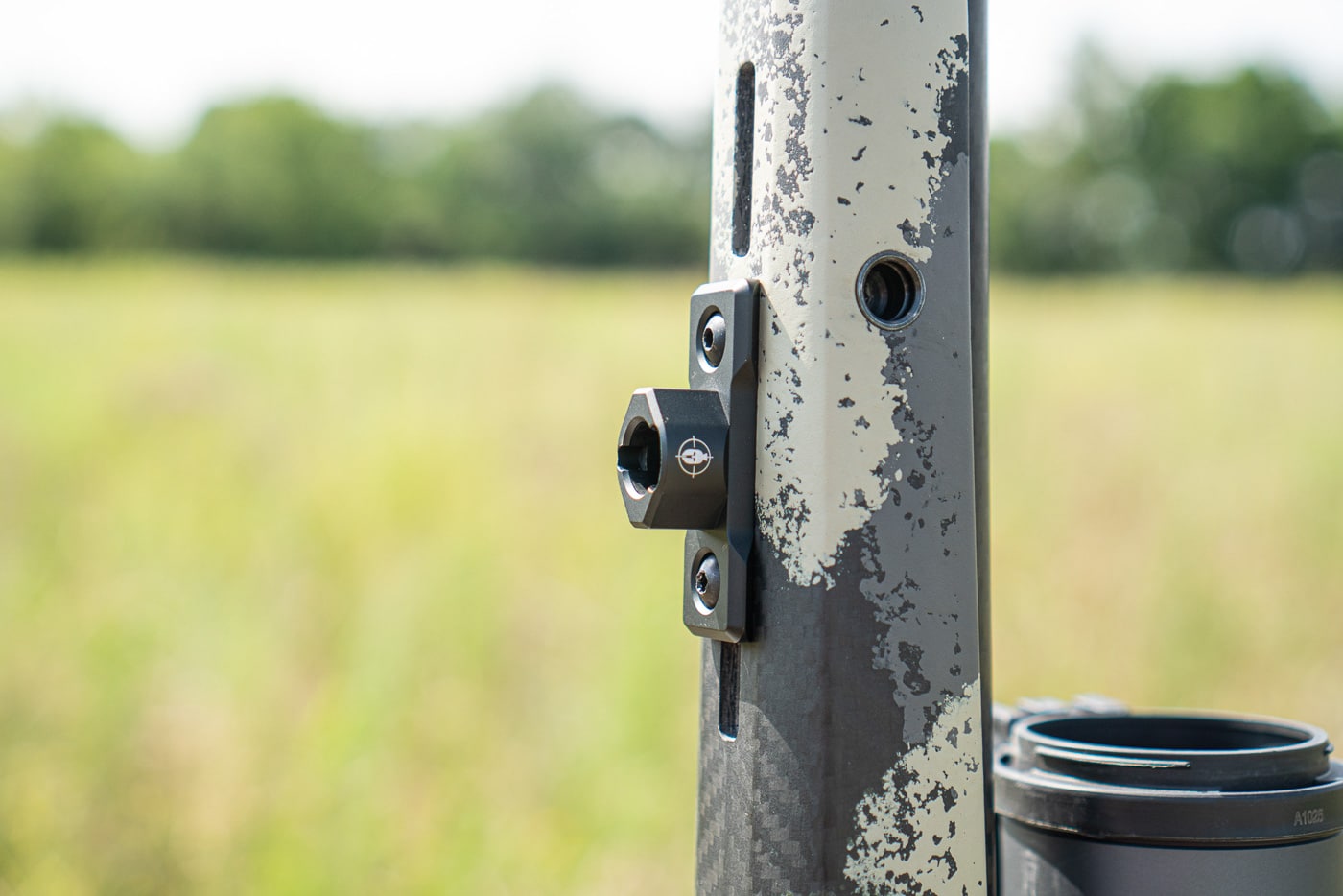 connecting bipod to rifle