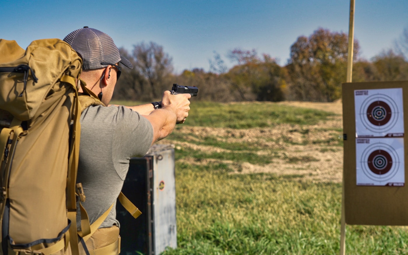 pistol for brown bear defense