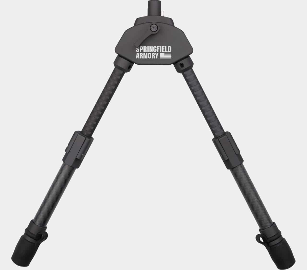 Spartan Precision Equipment Javelin Pro Hunt Tac Long Bipod with Springfield Armory Logo