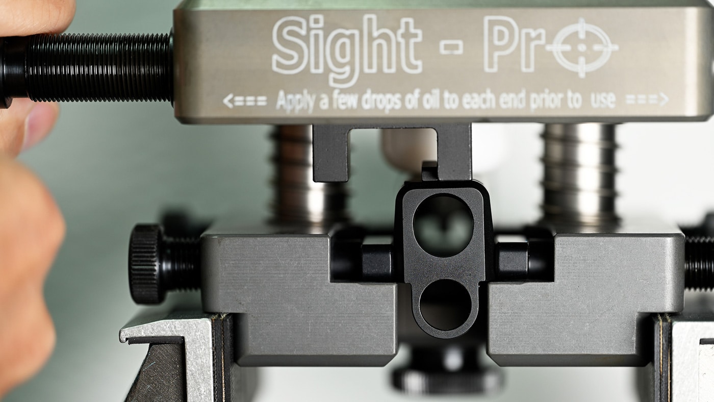 removing springfield xd-s front sight