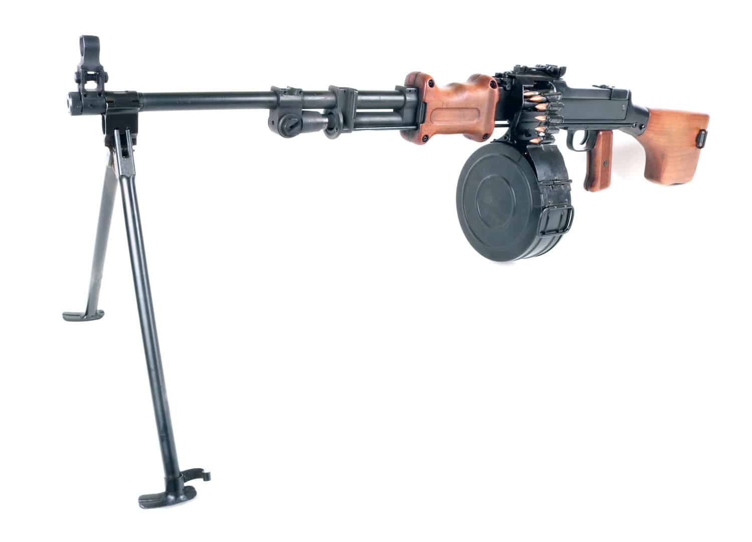 ruchnoi pulemet degtyarev machine gun