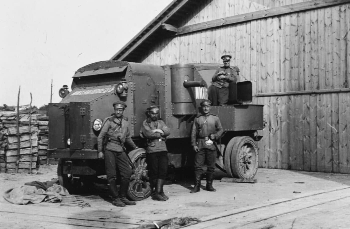 russian putilov-garford armored truck