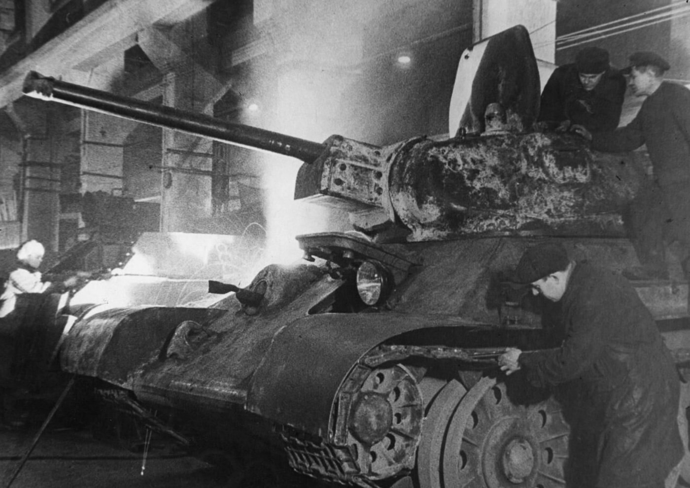 t-34 tank repairs