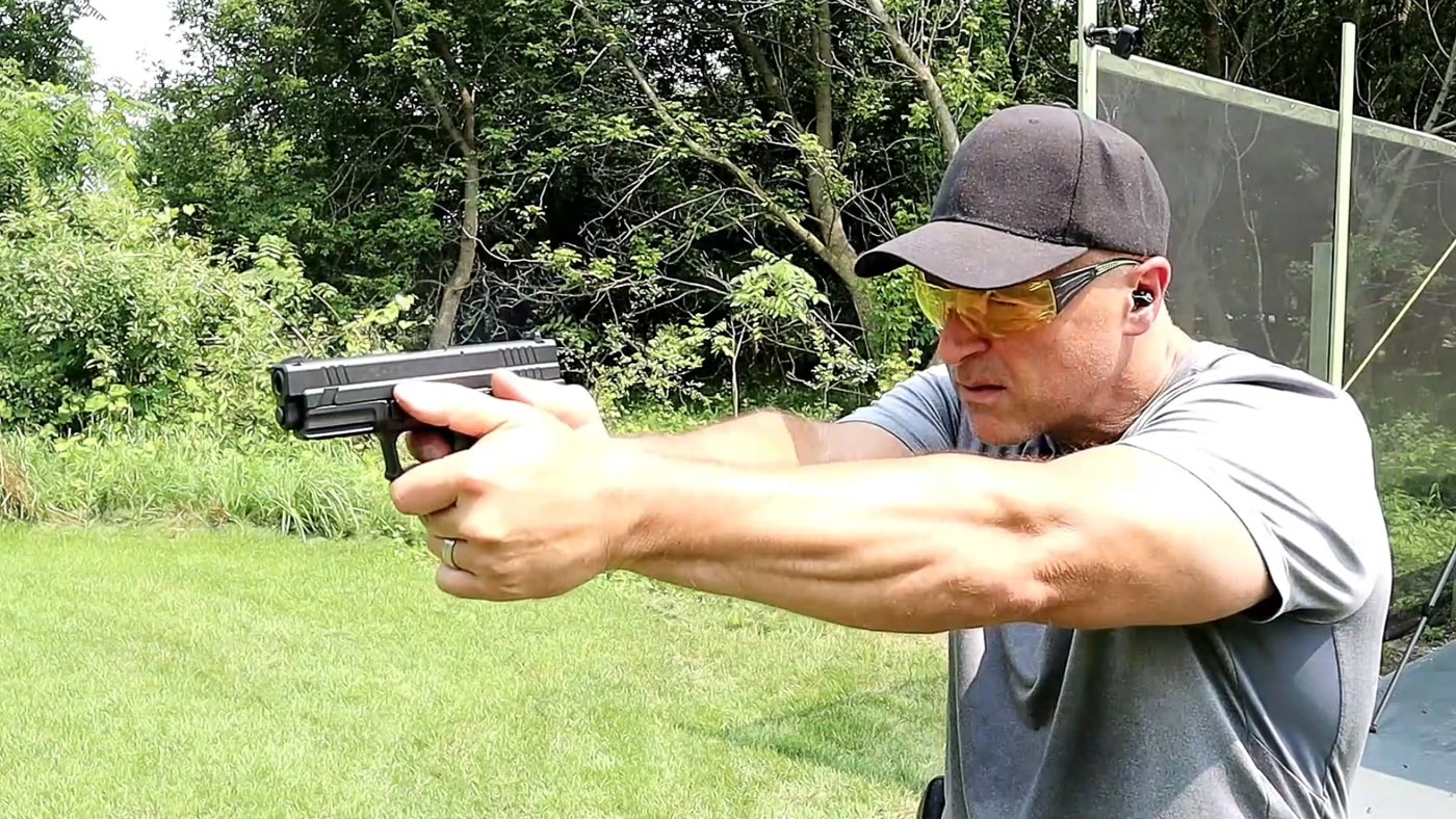 testing 40 smith and wesson recoil