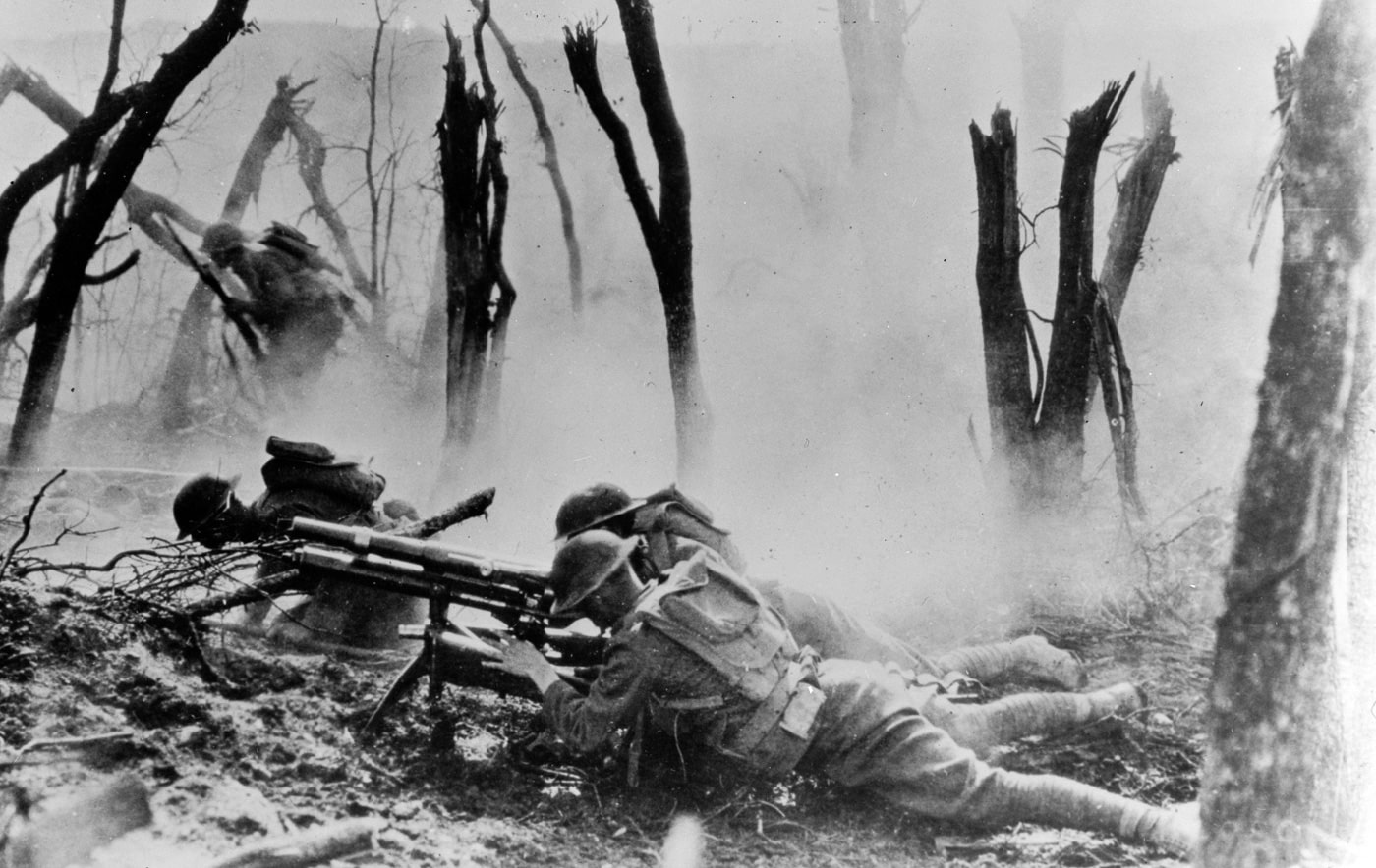 us 37mm infantry gun in argonne mist