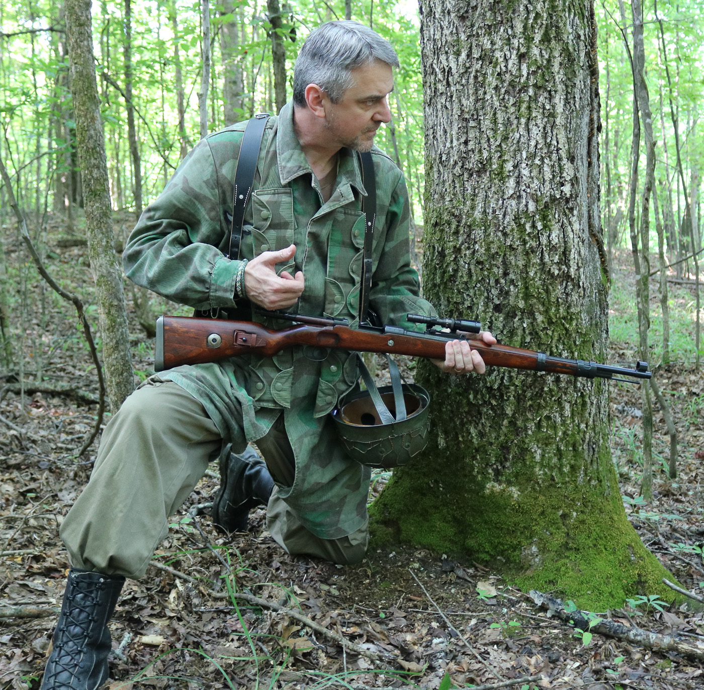 zf-41 scope mounted on kar98