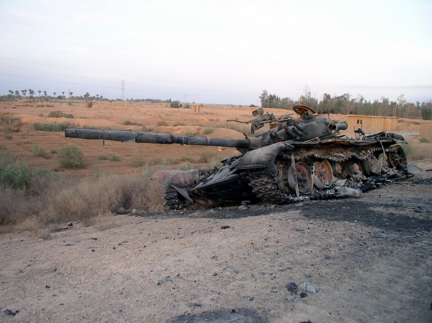 destroyed t-72 tank