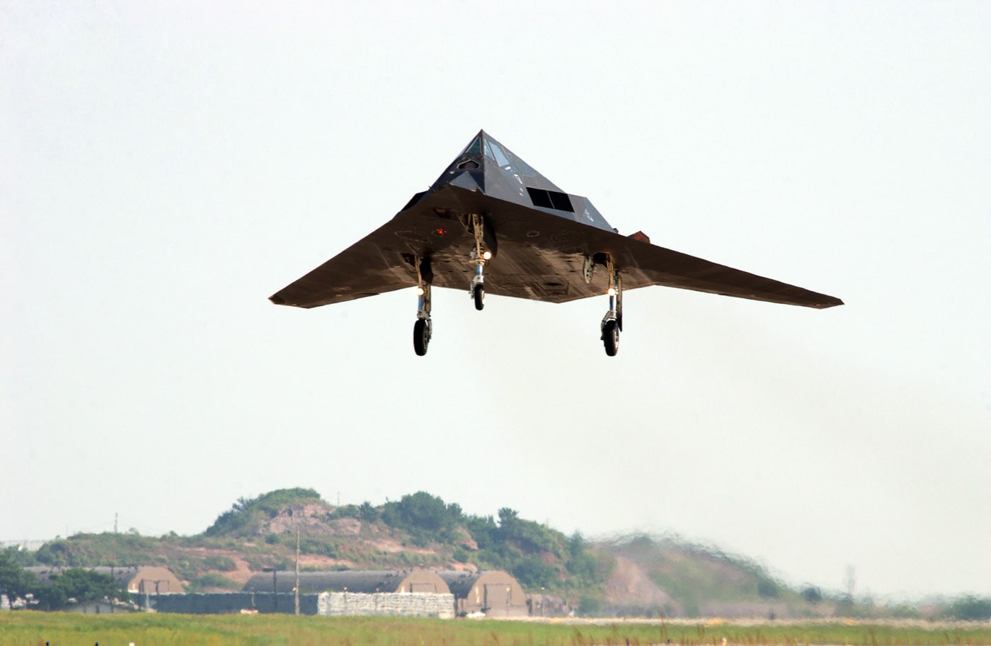 f-117 take off in korea