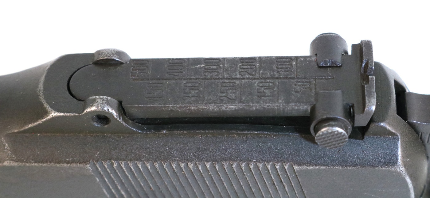 rear sight of inglis no 1 hi-power