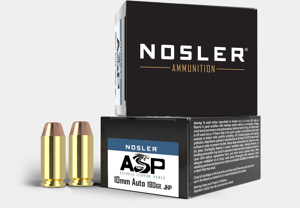 Nosler 10mm 180gr JHP ASP