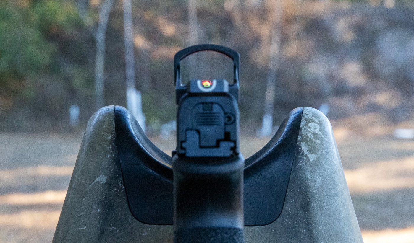 red dot sight co witness training