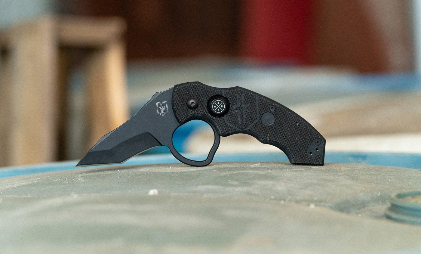 reviewing the fox folding knife from warrior poet society