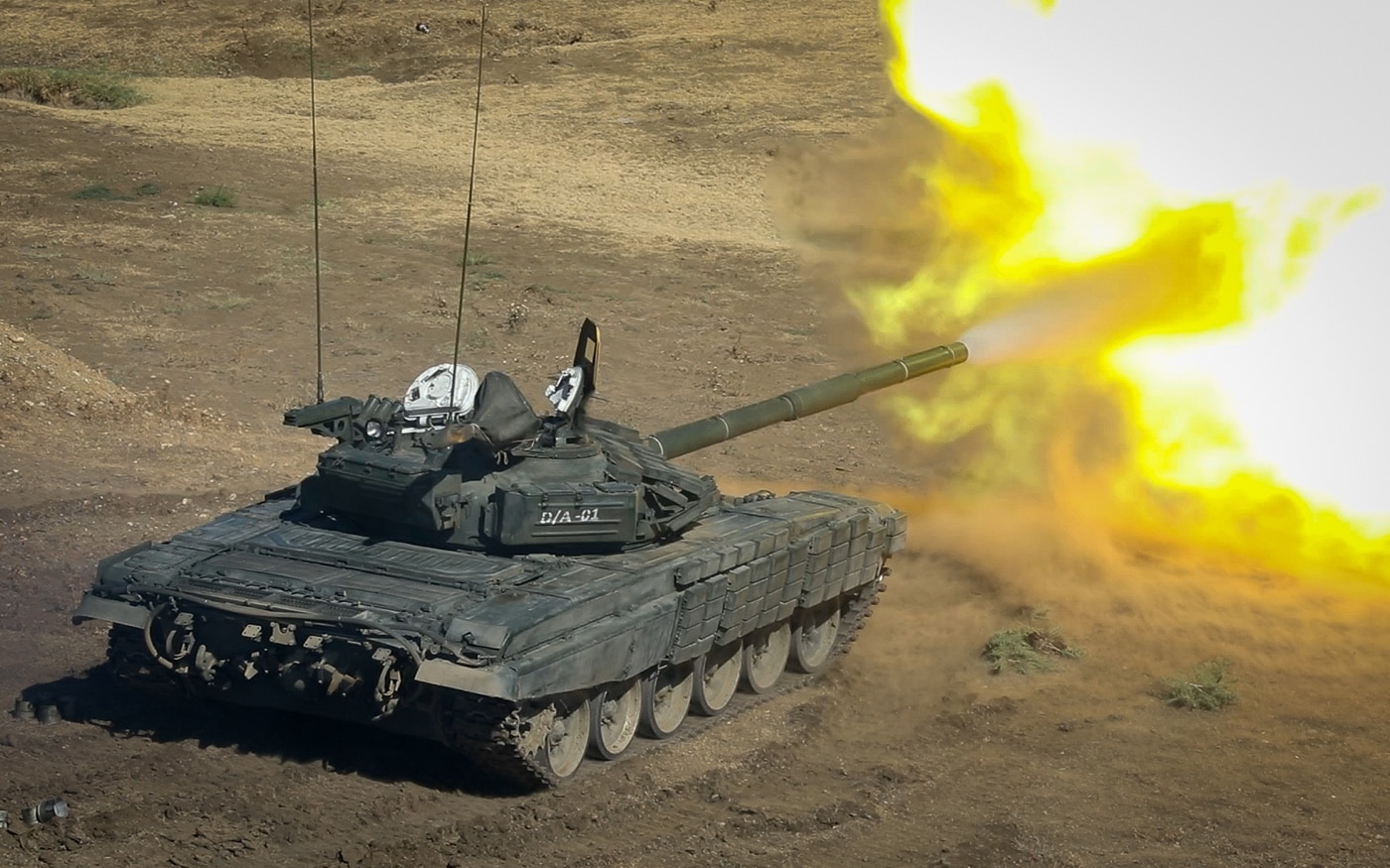 t-72 firing