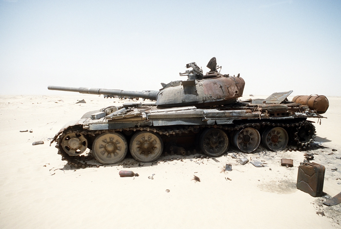 t-72 tank destroyed in operation desert storm
