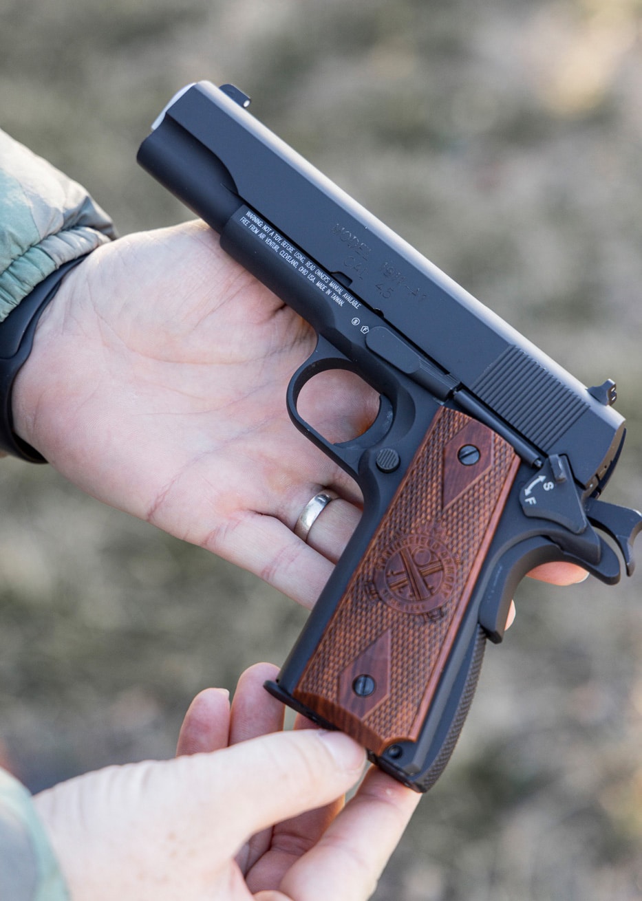 1911 mi-spec replica air pistol tested