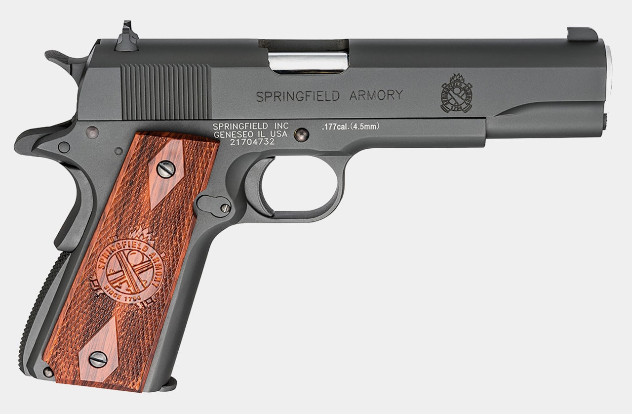 1911 Mil-Spec CO2 Blowback .177 BB Air Pistol