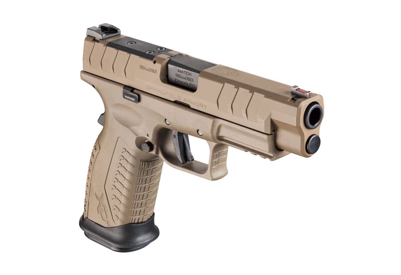 springfield desert fde xd-m elite 10mm pistol