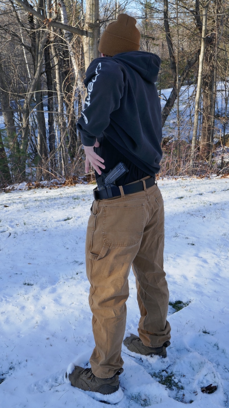carrying a winter 1911