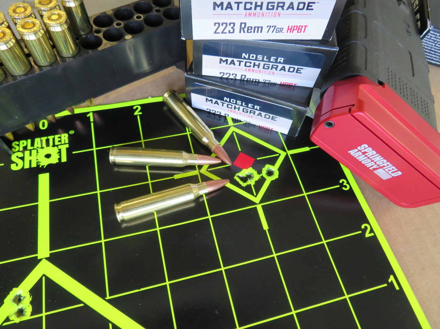 nosler 77 gr match 223 ammo