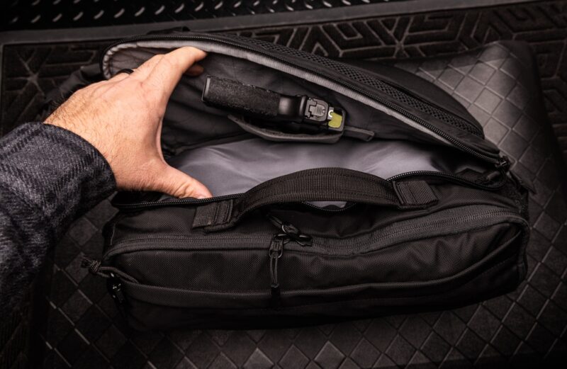 Sac Bandoulière 5.11 LV10 2.0 - 13 Litres, Gris Fer - Organisation Tactique Pour Quotidien Et CCW