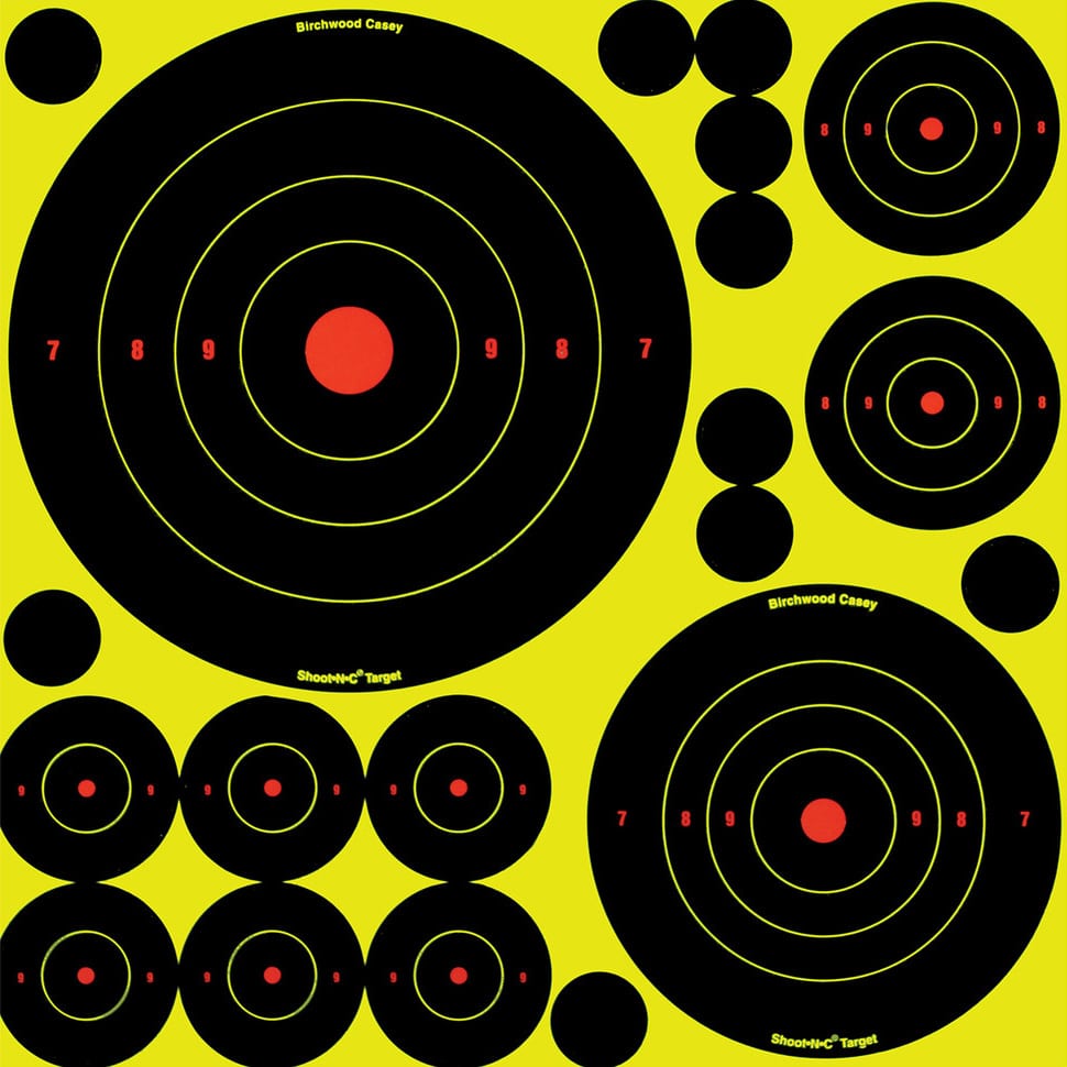 Birchwood Casey Shoot-N-C Variety Pack, 50 Targets