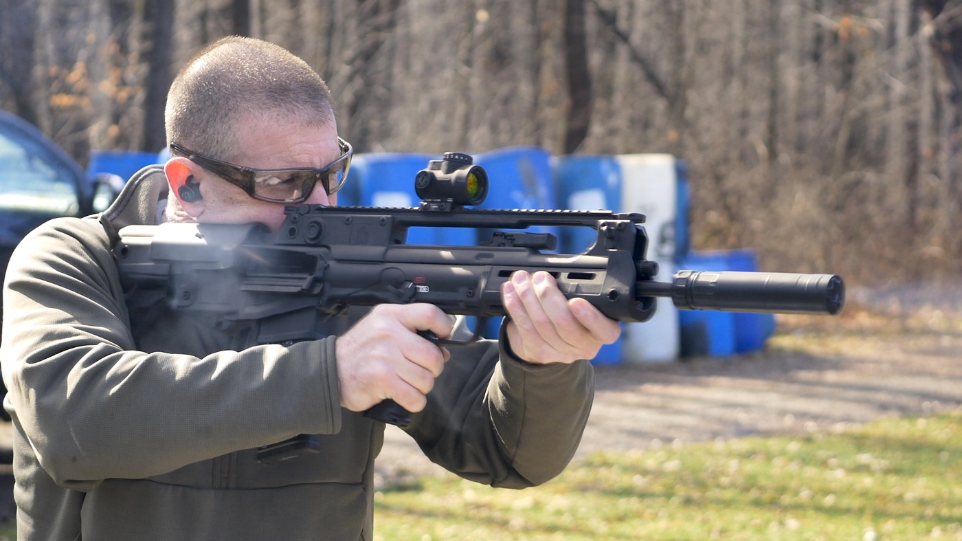 springfield hellion testing on the range