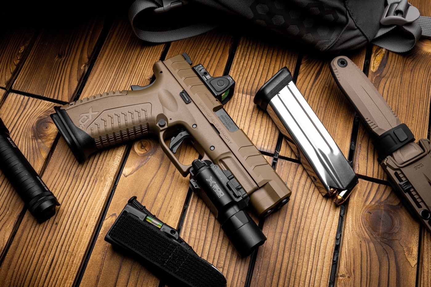 springfield xd-m elite osp 10mm fde