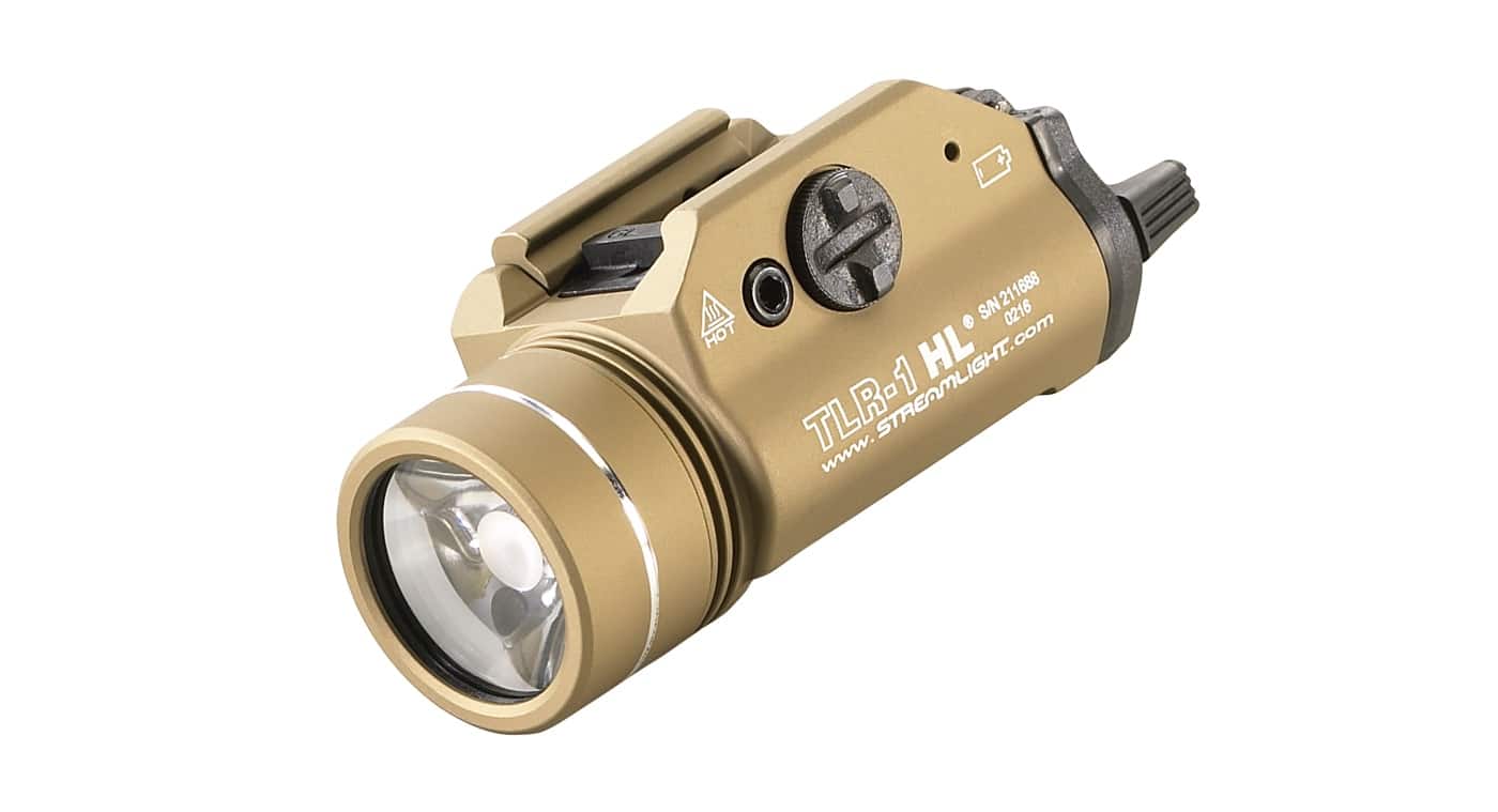 streamlight tlr-1 hl fde brown