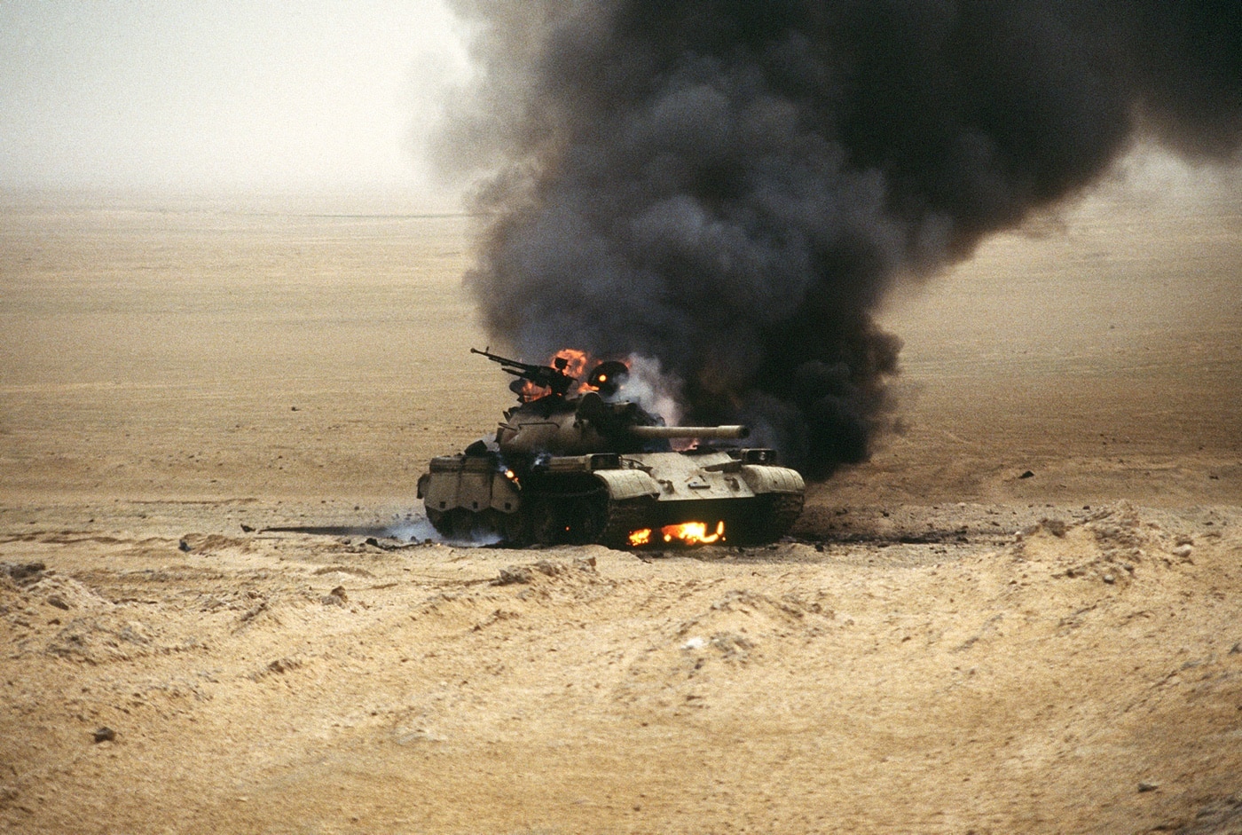 t-55 tank destroyed by british tanks