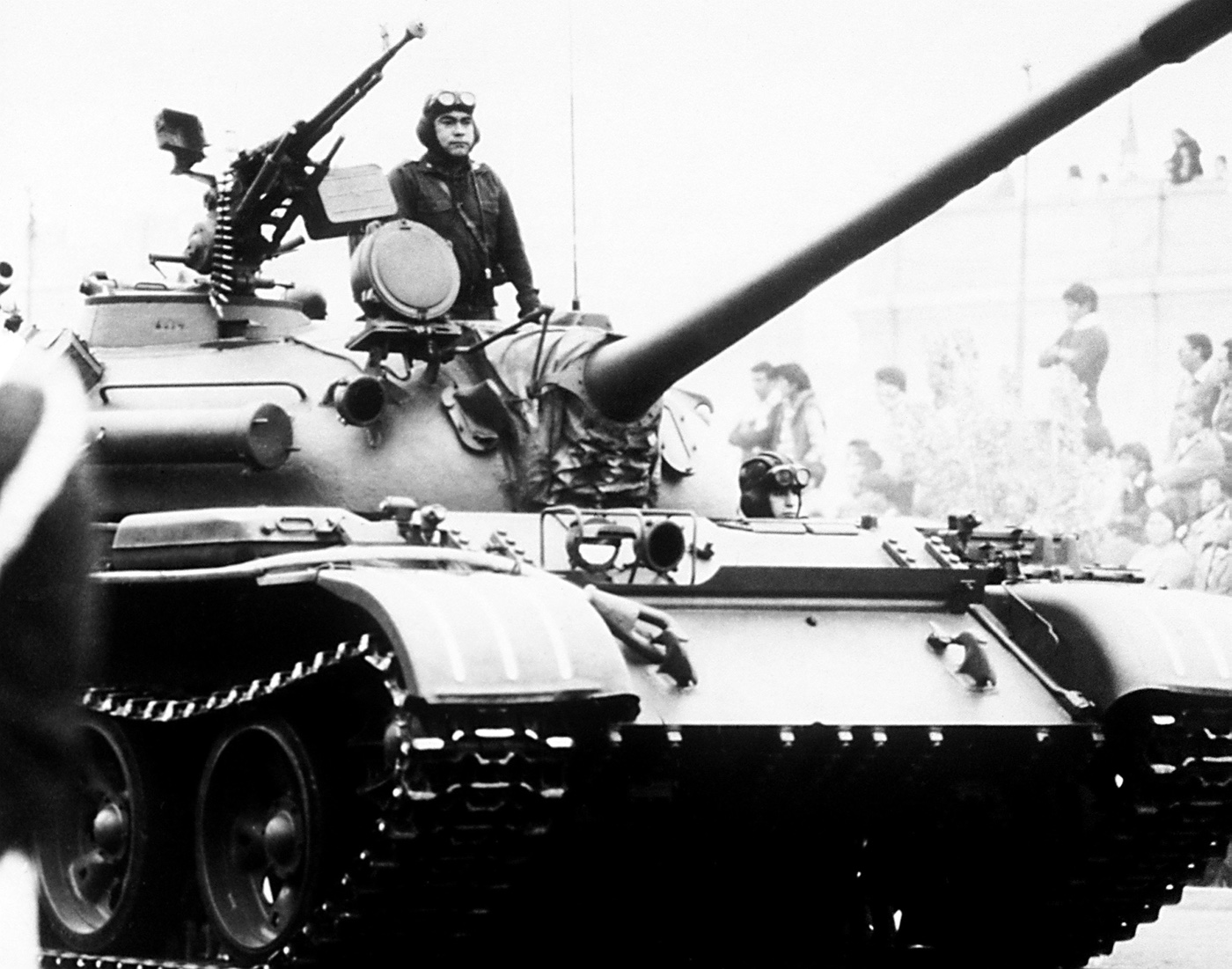 t-55 tank in peru during 1983